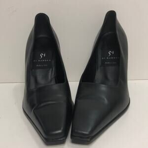 DiSandro Made in Italy Black High Heel Pump